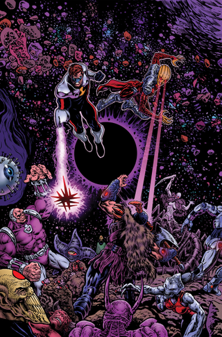 The cover of Green Lantern: Blackstars #1.
